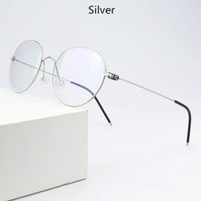 Load image into Gallery viewer, 2023 Round Titanium Glasses Frame Men Eyeglasses Women Optical Prescription Brand Eyewear Ultralight Myopia spectacle frames