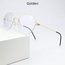 Load image into Gallery viewer, 2023 Round Titanium Glasses Frame Men Eyeglasses Women Optical Prescription Brand Eyewear Ultralight Myopia spectacle frames