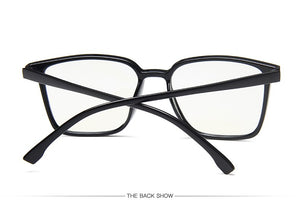 2020  Square Glasses Frame Women Men Vintage Transparent Leopard Eyeglasses Clear Lens Computer Eyewear Optical Spectacles