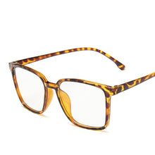 Load image into Gallery viewer, 2020  Square Glasses Frame Women Men Vintage Transparent Leopard Eyeglasses Clear Lens Computer Eyewear Optical Spectacles