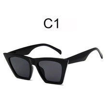Load image into Gallery viewer, 2022 New Square Sunglasses Brand Cat Eye Sun Glasses Personalized Colorful Eyeglasses High Quality Womens Fashion Shades UV400