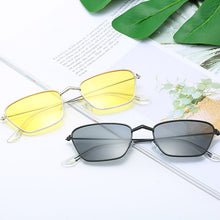 Load image into Gallery viewer, 2023 Sunglasses Metal Small Frame Cat Eyes Irregular Wild Sunglasses 10-BLS350