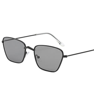 2023 Sunglasses Metal Small Frame Cat Eyes Irregular Wild Sunglasses 10-BLS350