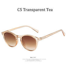 Load image into Gallery viewer, 2023 T Round Frame Sunglasses Oval Style Retro Street Shooting Oculos Sol Tom Gradient lens