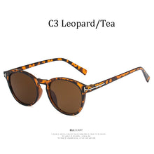 Load image into Gallery viewer, 2023 T Round Frame Sunglasses Oval Style Retro Street Shooting Oculos Sol Tom Gradient lens