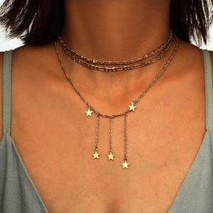 2020 New Trendy Metal Hip Hop Lock Necklaces Punk Cross Pendant Necklace Gold/Silver Color For Women Men Jewelry Gifts