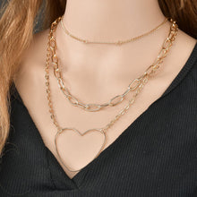 Load image into Gallery viewer, 2020 New Trendy Metal Hip Hop Lock Necklaces Punk Cross Pendant Necklace Gold/Silver Color For Women Men Jewelry Gifts