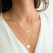 Load image into Gallery viewer, 2020 New Trendy Metal Hip Hop Lock Necklaces Punk Cross Pendant Necklace Gold/Silver Color For Women Men Jewelry Gifts