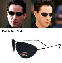 Carica l'immagine nel visualizzatore di Gallery, 2022 Occhiali da sole ultraleggeri senza montatura in titanio da uomo alla guida Occhiali da sole polarizzati Matrix Neo Style Oculos De Sol 