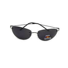 Carica l'immagine nel visualizzatore di Gallery, 2022 Occhiali da sole ultraleggeri senza montatura in titanio da uomo alla guida Occhiali da sole polarizzati Matrix Neo Style Oculos De Sol 