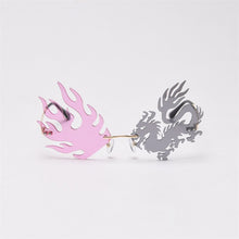 Load image into Gallery viewer, 2023 Unique Rimless Punk Sunglasses Women Dragon And Phoenix Glasses Men Colorful Party Glasses For Female Shades