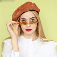 Carica l'immagine nel visualizzatore di Gallery, 2022 Occhiali da sole unisex da fuoco Occhiali da sole senza montatura Wave Occhiali da sole UV 400 Occhiali da sole stretti di tendenza Accessori per motori per auto