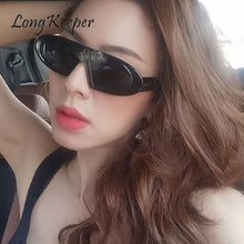 Load image into Gallery viewer, 2023 Vintage Sunglasses Women Oval Small Frame Shades Sun Glasses Female Leopard Black Oculos De Sol Mujer UV400