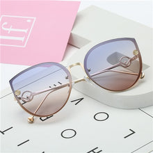 Load image into Gallery viewer, 2023 Vintage Sunglasses Simplicity Round Sunglasses  black Bee Sun Glasses Gafas Oculos Sunglasses Women uv400
