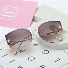 Load image into Gallery viewer, 2023 Vintage Sunglasses Simplicity Round Sunglasses  black Bee Sun Glasses Gafas Oculos Sunglasses Women uv400