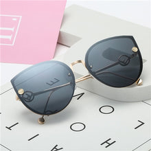 Load image into Gallery viewer, 2023 Vintage Sunglasses Simplicity Round Sunglasses  black Bee Sun Glasses Gafas Oculos Sunglasses Women uv400