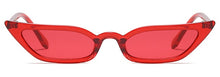 Load image into Gallery viewer, 2022 New Women Cateye Vintage Red Sunglasses Brand Designer Retro Points Sun Glasses superstar Female Lady Eyeglass Cat Eye