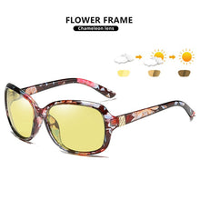 Carica l&#39;immagine nel visualizzatore di Gallery, 2023 Donne Occhiali da sole fotocromatici Chameleon Polarizzati Day Night Vision Driving Glasse Sunmer tonalità lunette de soleil femme