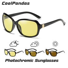 Carica l&#39;immagine nel visualizzatore di Gallery, 2023 Donne Occhiali da sole fotocromatici Chameleon Polarizzati Day Night Vision Driving Glasse Sunmer tonalità lunette de soleil femme