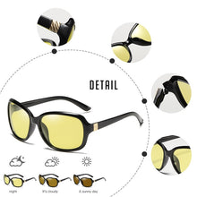 Carica l&#39;immagine nel visualizzatore di Gallery, 2023 Donne Occhiali da sole fotocromatici Chameleon Polarizzati Day Night Vision Driving Glasse Sunmer tonalità lunette de soleil femme