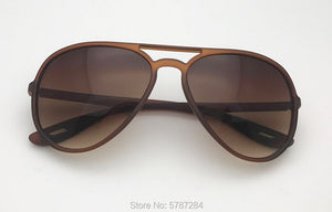 2023 arriving high light sunglasses women designer men glasses 4320 black frame brown mirror lens 57-17 145mm