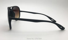 Load image into Gallery viewer, 2023 arriving high light sunglasses women designer men glasses 4320 black frame brown mirror lens 57-17 145mm