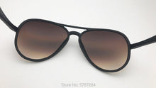 Load image into Gallery viewer, 2023 arriving high light sunglasses women designer men glasses 4320 black frame brown mirror lens 57-17 145mm