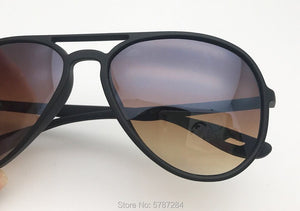 2023 arriving high light sunglasses women designer men glasses 4320 black frame brown mirror lens 57-17 145mm