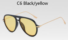 Load image into Gallery viewer, 2022  classic retro pilot sunglasses female  aviation oversized gradient men's driving glasses UV Women ins Popular