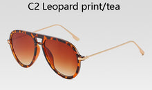 Load image into Gallery viewer, 2022  classic retro pilot sunglasses female  aviation oversized gradient men's driving glasses UV Women ins Popular
