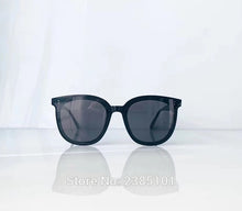 Load image into Gallery viewer, 2023 style Gentle FLATBA  Designer Her Myma solo lang sun glasses Vintage Female oculos flat lens sunglasses for men women