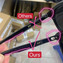 Load image into Gallery viewer, 2023 style Gentle FLATBA  Designer Her Myma solo lang sun glasses Vintage Female oculos flat lens sunglasses for men women