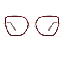 Carica l'immagine nel visualizzatore di Gallery, 2023 trends Square glasses women's eyeglasses Brand clear transparent clear lens pink glasses female oculos