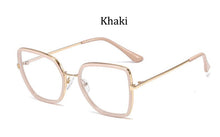 Carica l'immagine nel visualizzatore di Gallery, 2023 trends Square glasses women's eyeglasses Brand clear transparent clear lens pink glasses female oculos