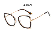 Carica l'immagine nel visualizzatore di Gallery, 2023 trends Square glasses women's eyeglasses Brand clear transparent clear lens pink glasses female oculos