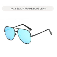 Load image into Gallery viewer, 2022 Nieuwe  Brand Designer Dames Pilot Zonnebril Vrouwen Mannen Goggle Gradient Zonnebril Voor Vrouwelijke Spiegel