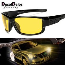 Load image into Gallery viewer, 2023 Night Vision Sunglasses Polarized Men Women Eyes Protect UV400 Black Square Sun Glasses Unisex Gafas De