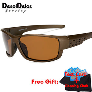 2023 Night Vision Sunglasses Polarized Men Women Eyes Protect UV400 Black Square Sun Glasses Unisex Gafas De