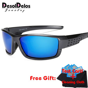 2023 Night Vision Sunglasses Polarized Men Women Eyes Protect UV400 Black Square Sun Glasses Unisex Gafas De
