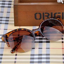Load image into Gallery viewer, 2022 Oculos De Sol Feminino New Fashion Retro Designer Super Round Circle Glasses Cat Eye Women's Sunglasses Glasses Goggles