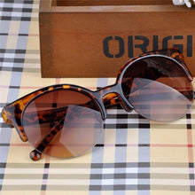 Load image into Gallery viewer, 2022 Oculos De Sol Feminino New Fashion Retro Designer Super Round Circle Glasses Cat Eye Women's Sunglasses Glasses Goggles
