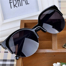 Load image into Gallery viewer, 2022 Oculos De Sol Feminino New Fashion Retro Designer Super Round Circle Glasses Cat Eye Women's Sunglasses Glasses Goggles