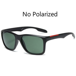 2023 Outdoor Polarized Sunglasses Men UV400 Rectangular Ultra Light Sun glasses Retro Sports Driving Fishing Eyewear For Male