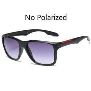 2023 Outdoor Polarized Sunglasses Men UV400 Rectangular Ultra Light Sun glasses Retro Sports Driving Fishing Eyewear For Male