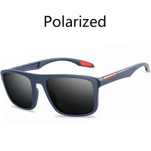 2023 Outdoor Polarized Sunglasses Men UV400 Rectangular Ultra Light Sun glasses Retro Sports Driving Fishing Eyewear For Male