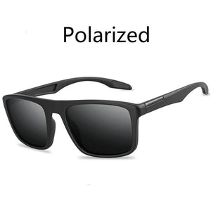 2023 Outdoor Polarized Sunglasses Men UV400 Rectangular Ultra Light Sun glasses Retro Sports Driving Fishing Eyewear For Male