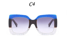 Load image into Gallery viewer, 2023 Oversized Sunglasses for Women Brand Designer Retro Sun glasses Red Green Shades Eyewear sunglasses woman