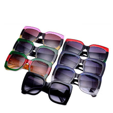 Load image into Gallery viewer, 2023 Oversized Sunglasses for Women Brand Designer Retro Sun glasses Red Green Shades Eyewear sunglasses woman