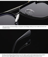 Load image into Gallery viewer, 2022 PUNK Mach six Style Gradient Sunglasses women  Men Vintage Brand Design uv400 Sun Glasses Oculos De Sol
