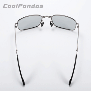 2023 Photochromic Sunglasses Men Polarized Driving Chameleon Glasses Folding Frame Male Sun Glasses Rectangle Oculos masculino